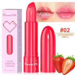 CmaaDu Fruit Flavored Moisturizing Lipstick Long Lasting