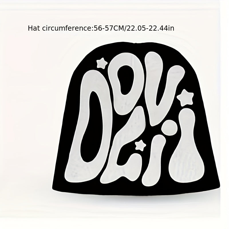 Y2K Beanie Cap Hip Hop Knitted Pullover Hat