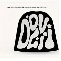 Y2K Beanie Cap Hip Hop Knitted Pullover Hat