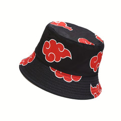 Anime Cloud Sunshade Bucket Hat for Outdoor Sports