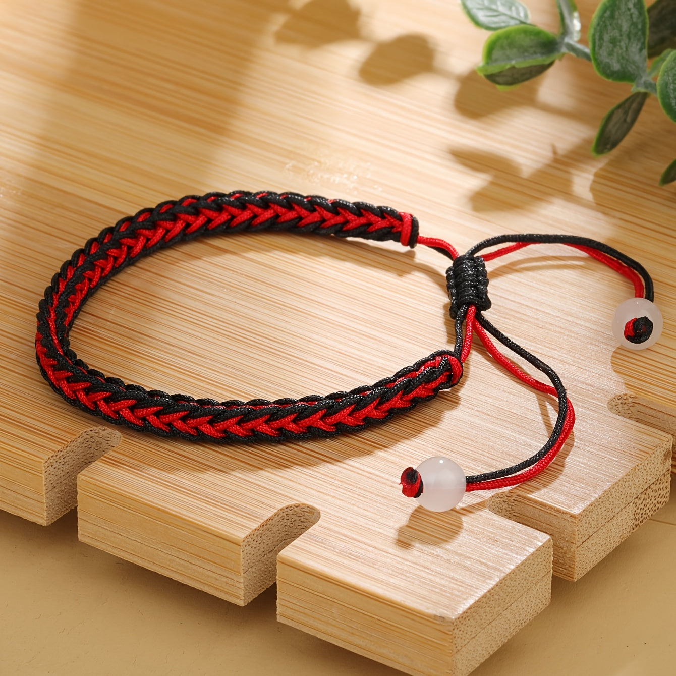 Red String Bracelet Braided Adjustable Women Girls Birthday Gift