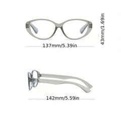 Plastic Full Frame Women's Reading Glasses 1.0-4.0