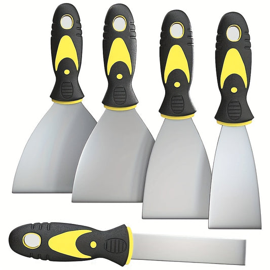 5pcs Caulk Remover Tools Kit Grout Removal Sealant Finishing Glue Scraper Tool