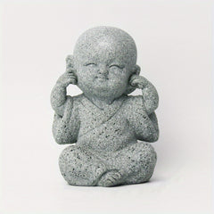 Aquarium Decor Little Monk Landscape Ornament For Gardening