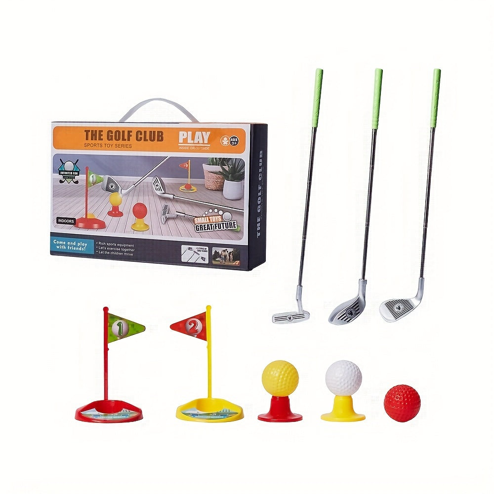 Kids Toy Golf Set Toddler Outdoor Golf Toy Set Young Golfer Sports