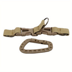Tactical Carabiner Camping Hiking Webbing Belt Hanging Buckle