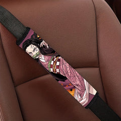 Anime Car Seat Belt Cover Breathable Shoulder Pad Interior Protection