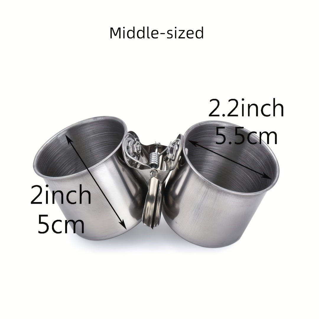 Double Shoulder Parrot Cage Breathable Bird Bag Stainless Steel Food Cup
