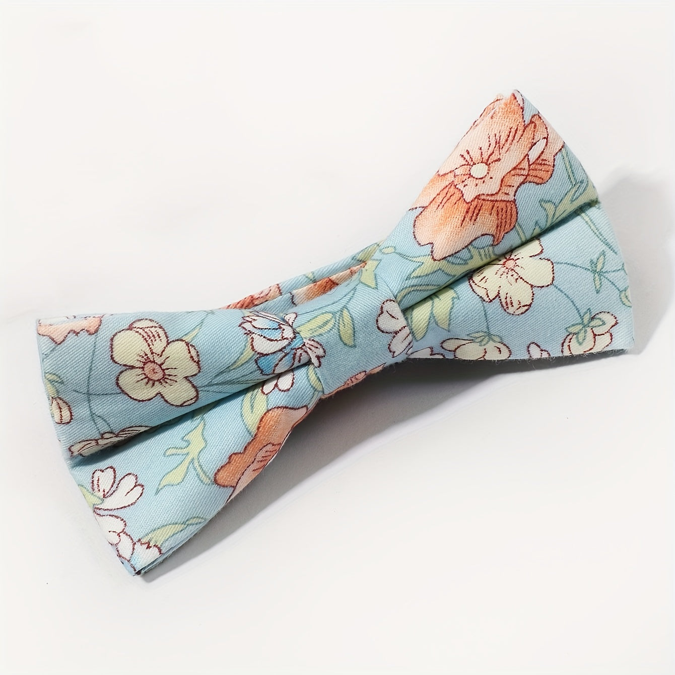 Colorful Flower Printed Bow Tie for Boys and Children