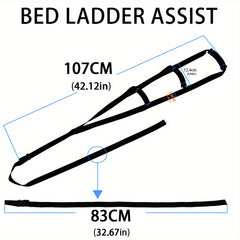 Bed Ladder Straps With Handles - Adjustable Stand Up Assist