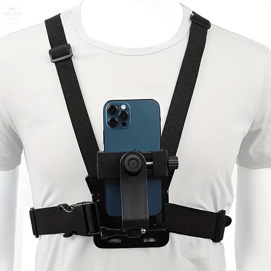 Chest Mount Camera Holder for Outdoor Cycling