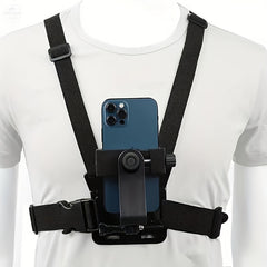 Chest Mount Camera Holder for Outdoor Cycling