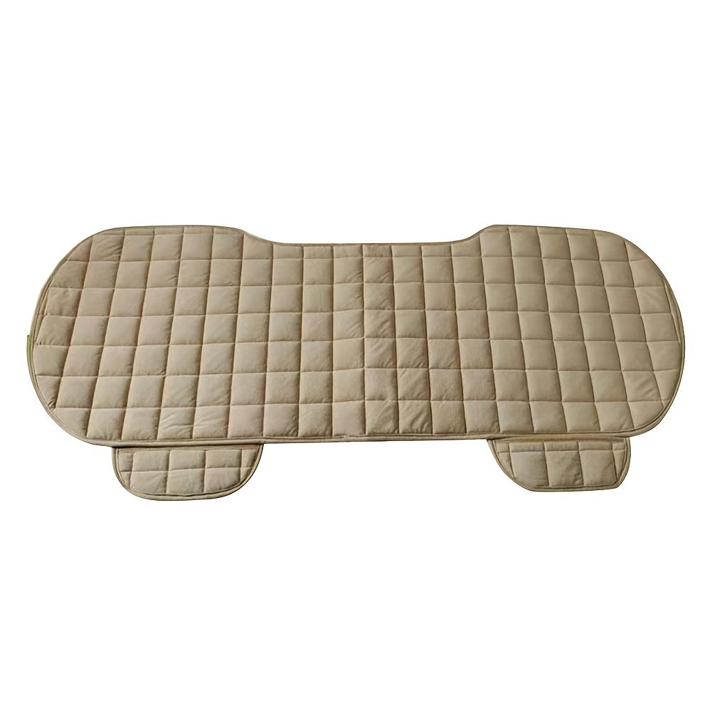 Car Seat Cover Rear Cushion Flocking Cloth Universal Auto Van Protector