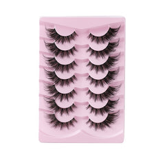 7 Pairs Little Devil Style Lashes Extension Fox Eye False Eyelashes