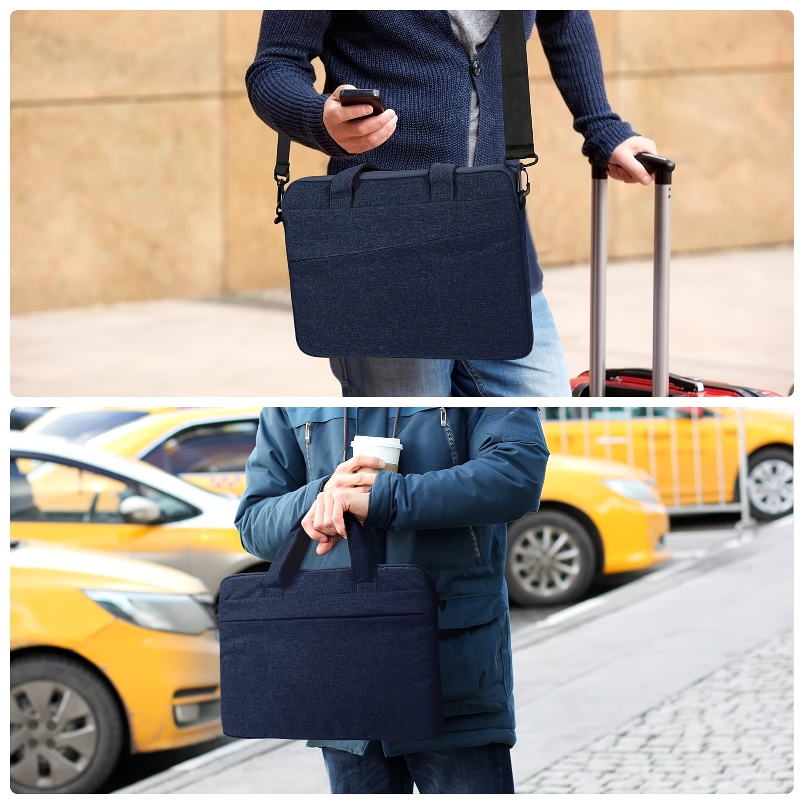 27 94 40 64 Cm Laptop Carry Case Briefcase Handbag Messenger Bag