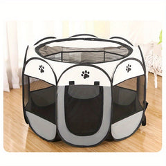 Breathable Mesh Pet Cage For Dogs And Cats Easy Transition Room