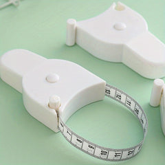 Flexible Fitness Ruler with Handle & Circumference Measuring