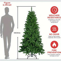 Artificial Christmas Tree Metal Stand Home Office Party Decoration