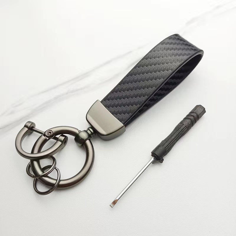 Creative Hand Rope Keychain Car Bag Pendant Couple Keychain Ring