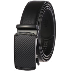 Men's Ratchet Slide Belt - Trim To Fit - Dress Pant Shirt Oxfords