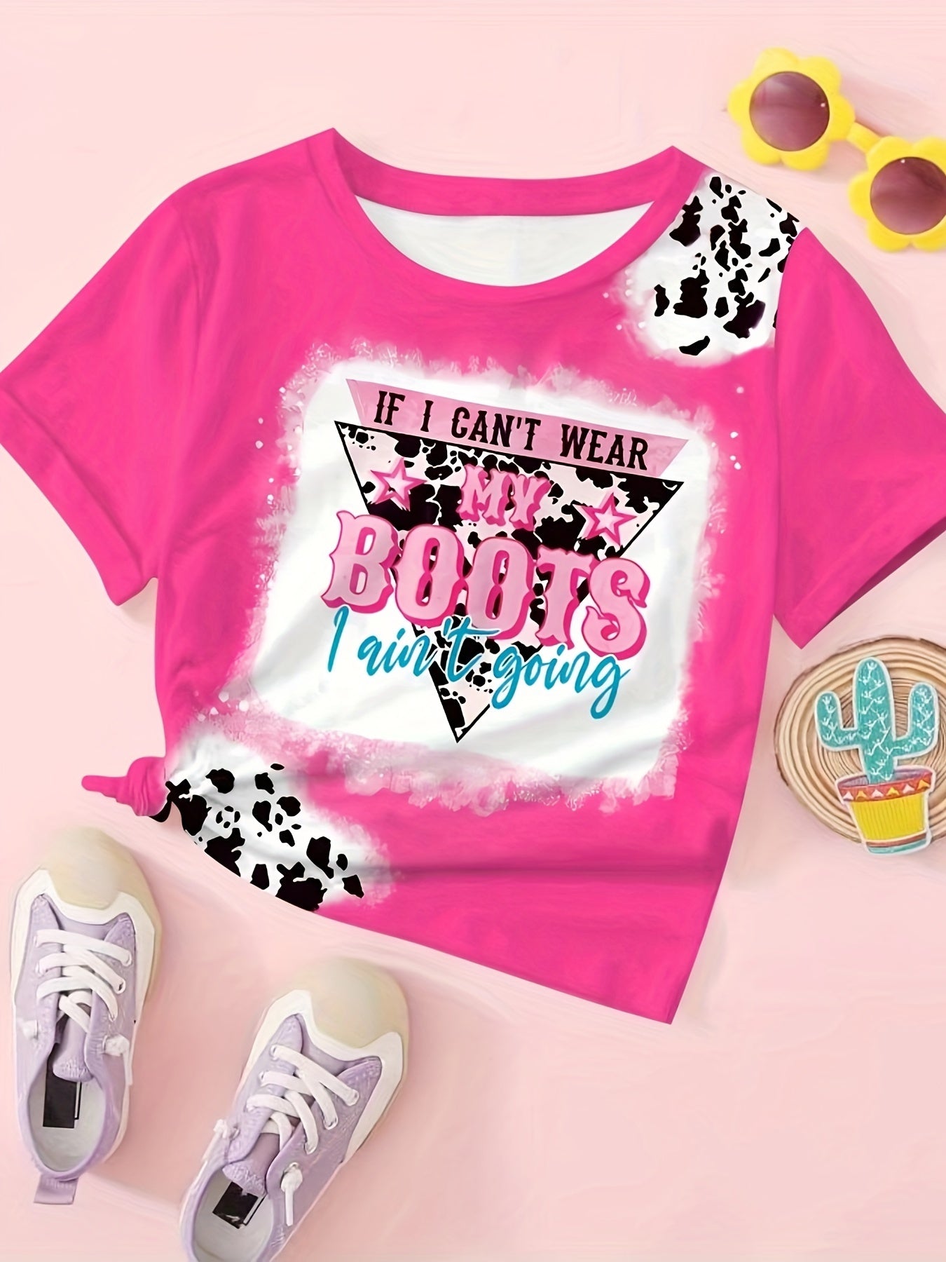 IF I CAN'T WEAR MY BOOTS I AIN'T GOING T-shirt