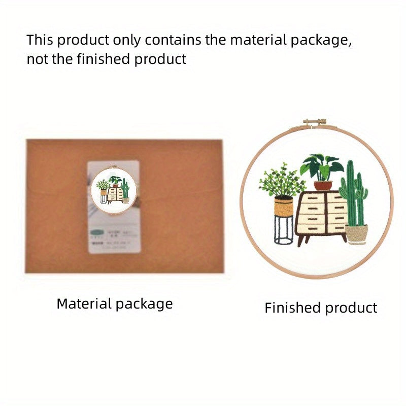 Floral Series Embroidery Starter Kit For Beginners