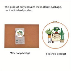 Floral Series Embroidery Starter Kit For Beginners