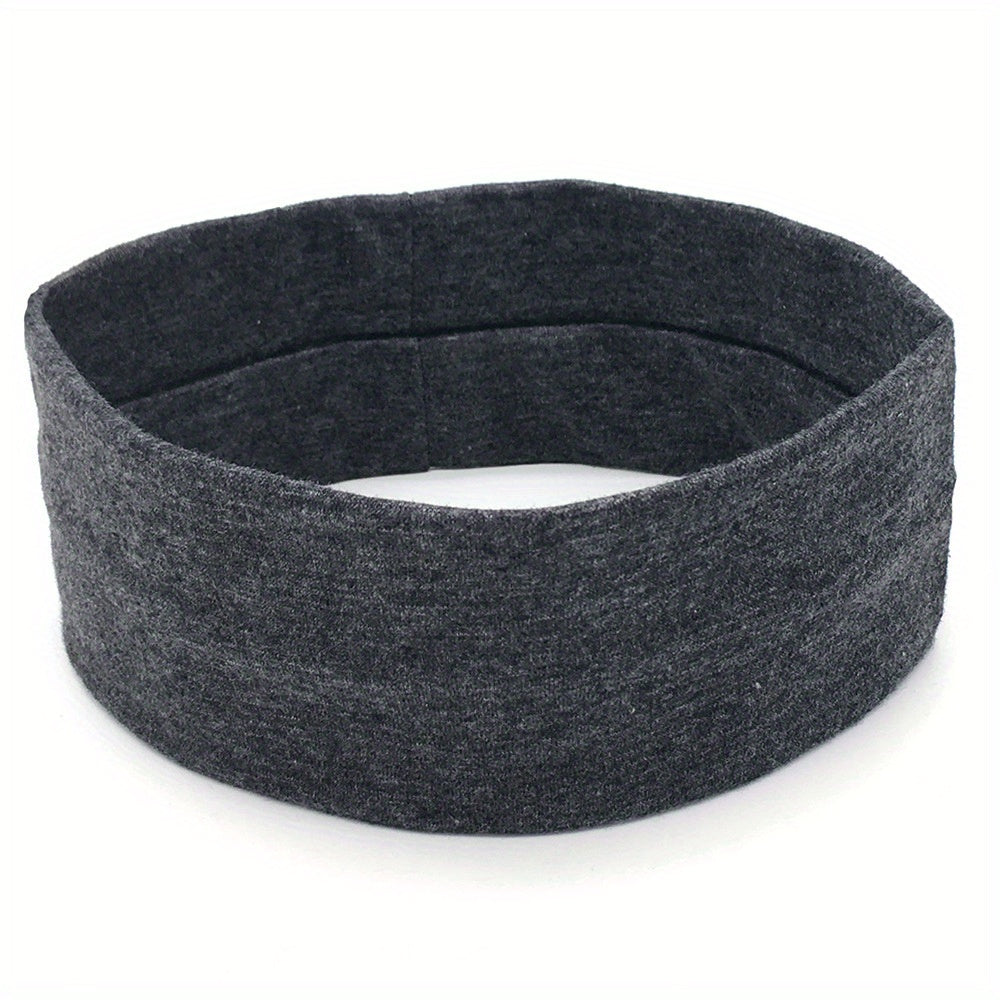 Yoga Elastic Headband for Women Fitness Sweat Absorbent Hair Band