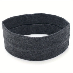 Yoga Elastic Headband for Women Fitness Sweat Absorbent Hair Band