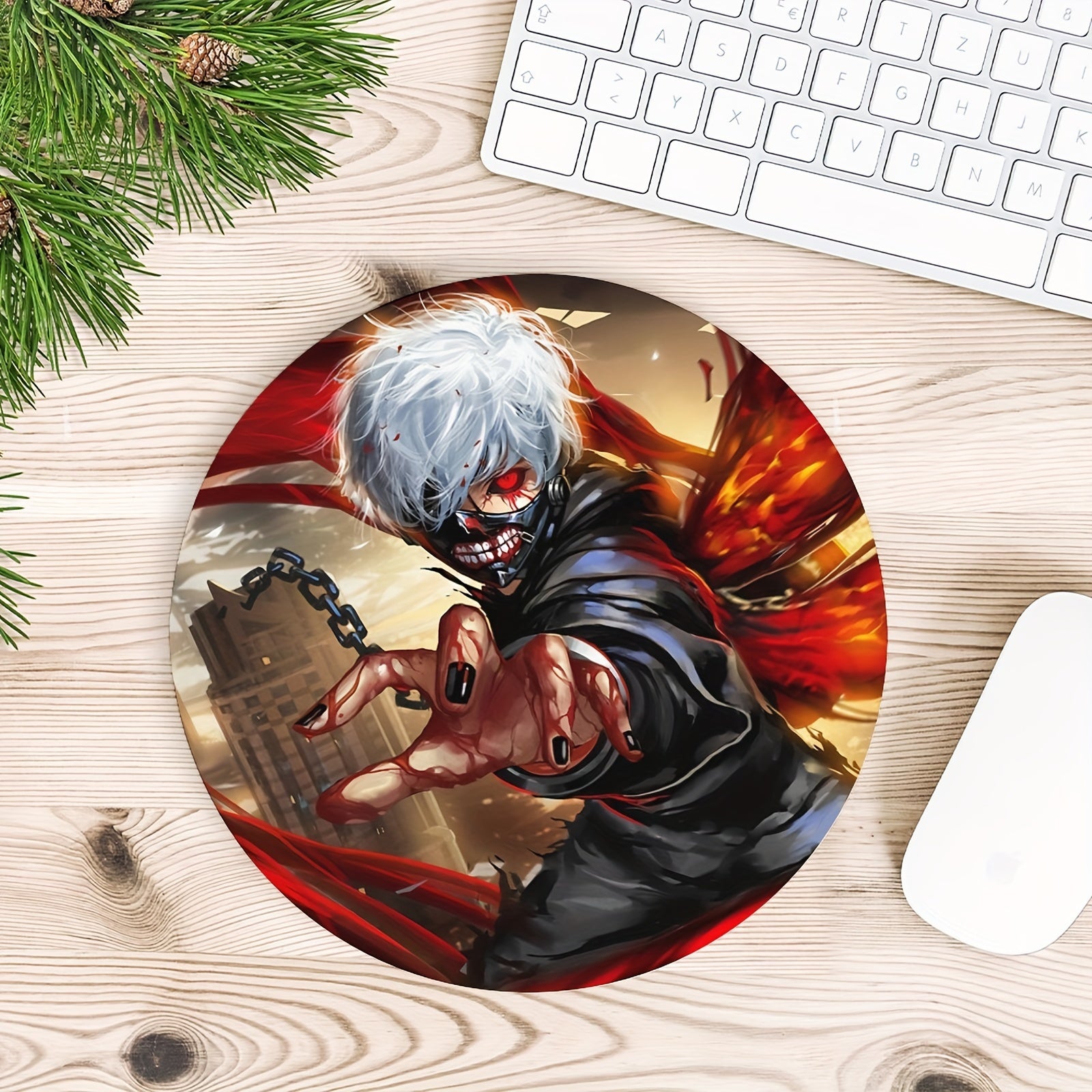 Anime Characters Mouse Pad Non-slip Rubber Base - Waterproof