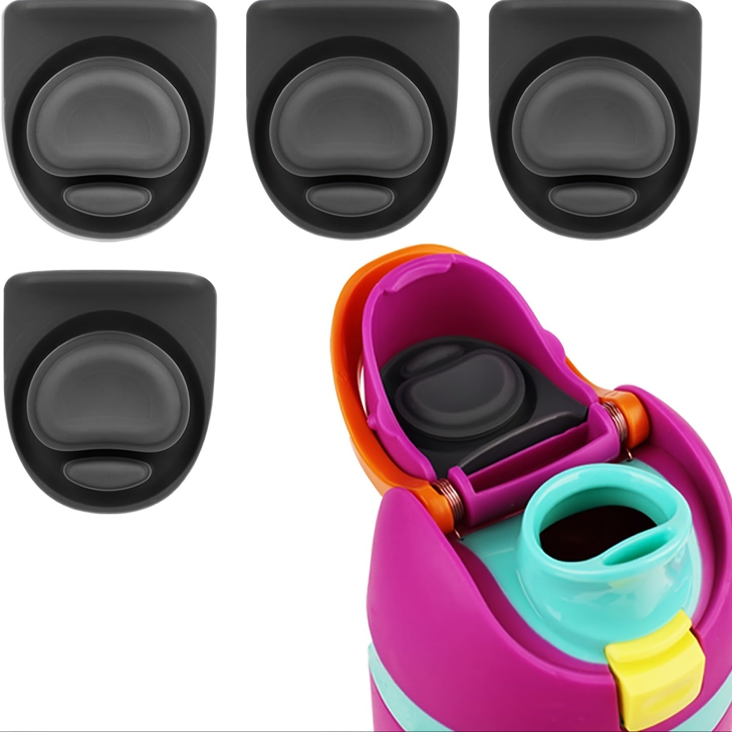 4pcs Water Bottle Top Lid Replacement for Owala 19 24 32 40oz