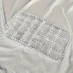 Clear Plastic Jewelry Storage Box Portable Dustproof DIY Diamond Painting Access