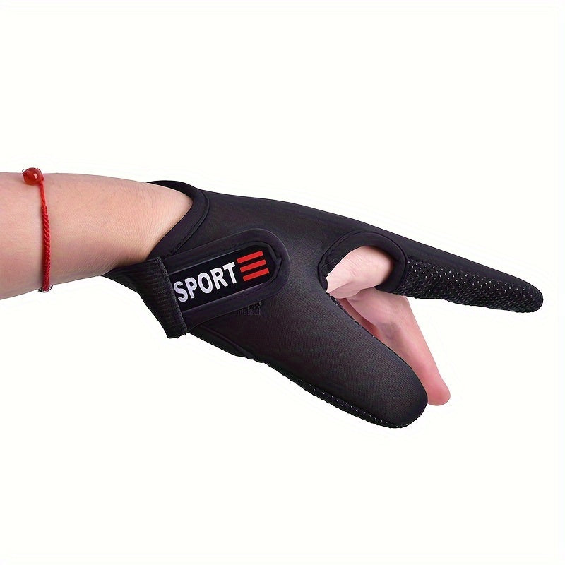 1pc Single Finger Protector Fishing Gloves For Surfcasting