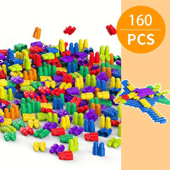 Rocket Bullet Blocks for Kids DIY Play Enhances Creative Thinking