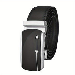 Men's Automatic Buckle Leather Belt High Belts For Men
