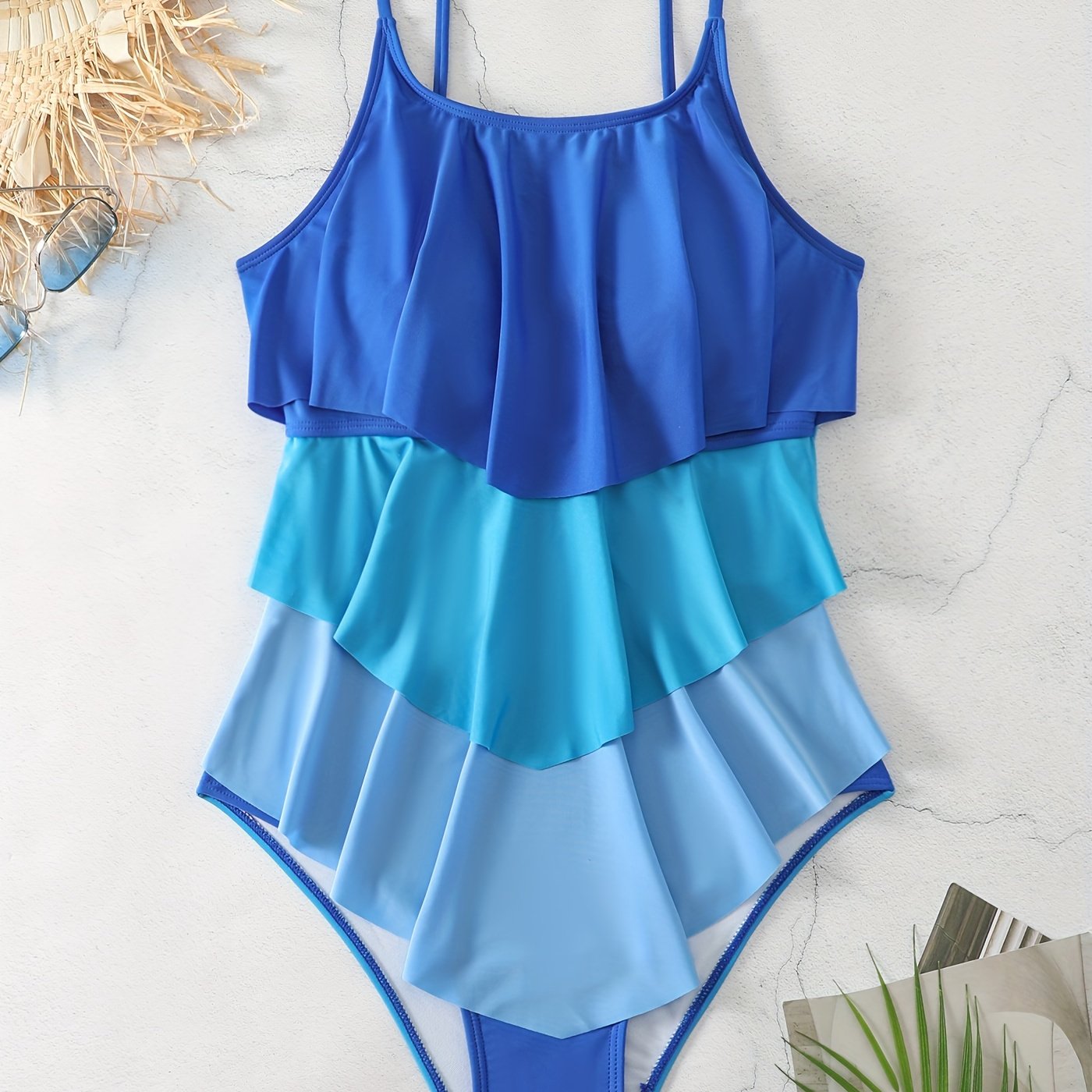  Sexy Swimsuit Women's Plus One Piece Bathing Suit