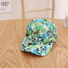Kids Letter Embroidered Sunshade Baseball Cap