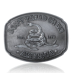 Western Denim Men's Snake Belt Buckle Birthday Party Gift