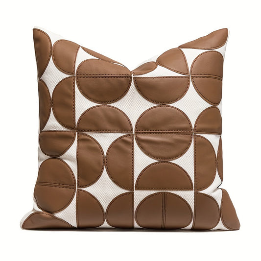 Geometric Abstract Stitching Cushion Pillow Cover for Home & Outdoor