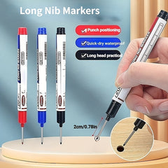 Long Nib Head Markers For Metal Perforating Pen
