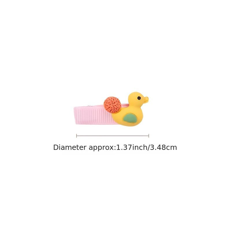 Cartoon Animal Fruit Hair Clips For Baby Girls