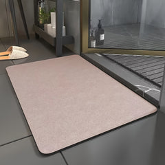 Soft Diatom Mud Bath Rug Non-slip Bathroom Mat