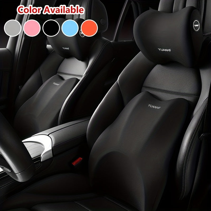 Memory Foam Car Neck Pillow Waist Cushion for Driving