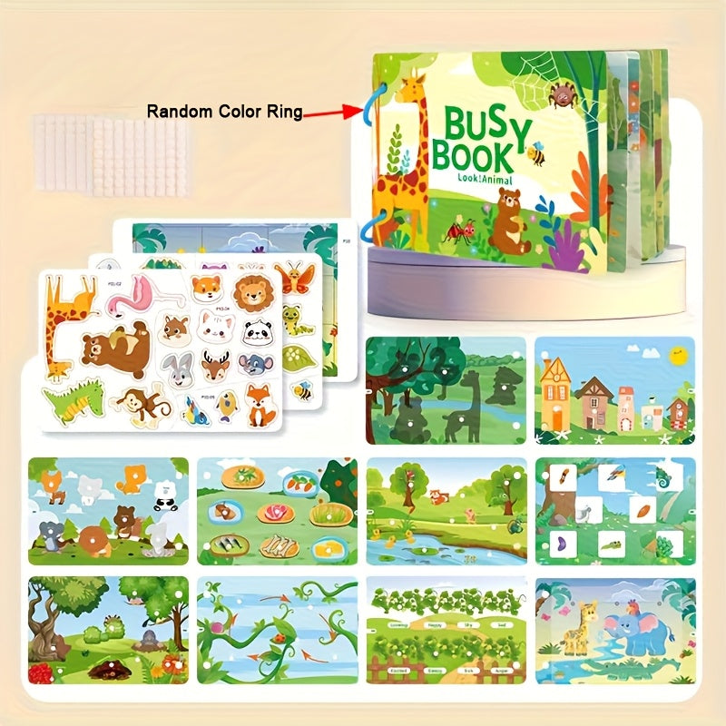Interactive Busy Manual Colorful Hand Skills Training