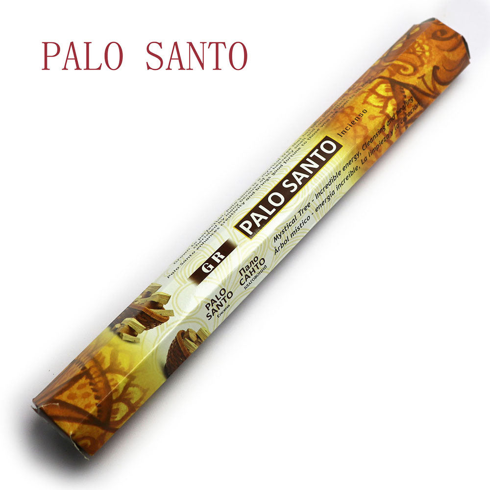 20 Sticks Box Incense Eucalyptus Patchouli Ylang Palo Santo Sandalwood Lavender