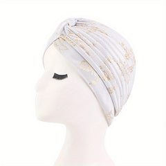 Boho Floral Head Scarf Cap Chemo Hats