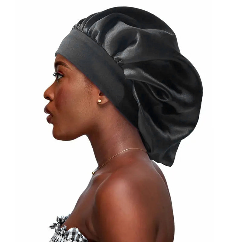 Satin Jumbo Bonnet for Women to Protect Hair