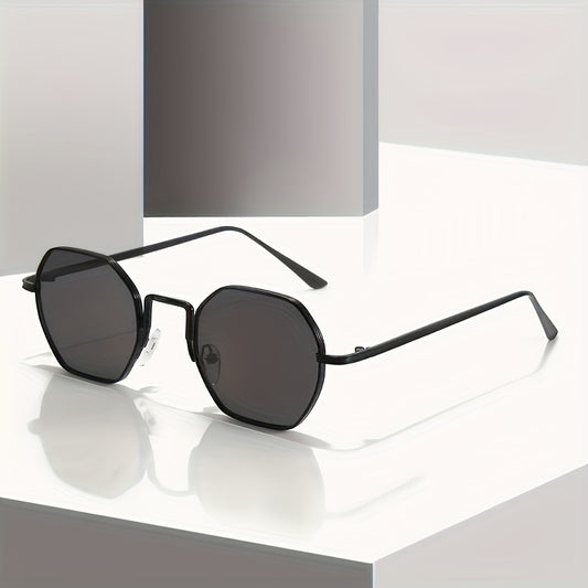 Steampunk Metal Sunglasses Round Frame UV Protection