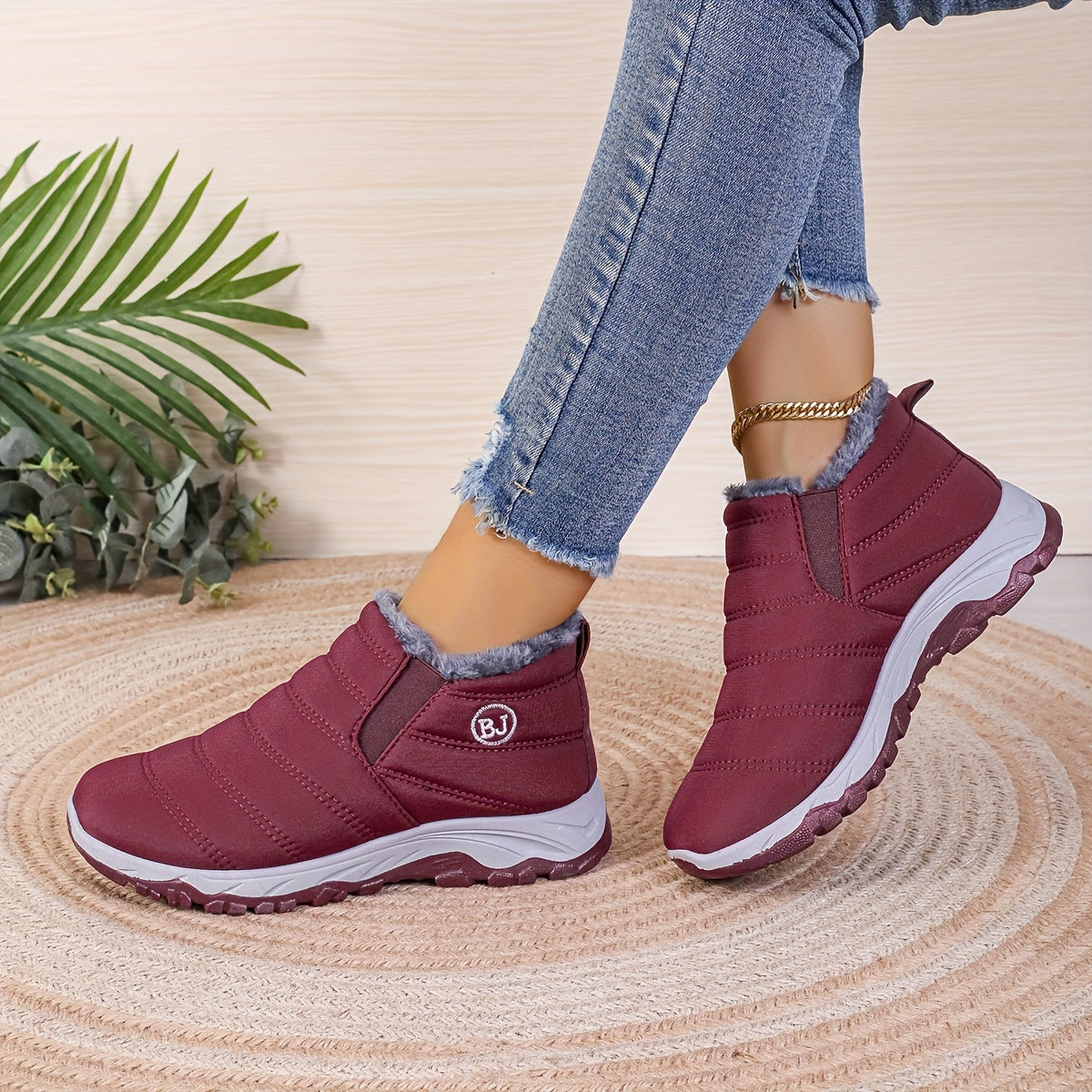 Women's Warm Non-Slip Hiking Shoes - Camping Shoes
