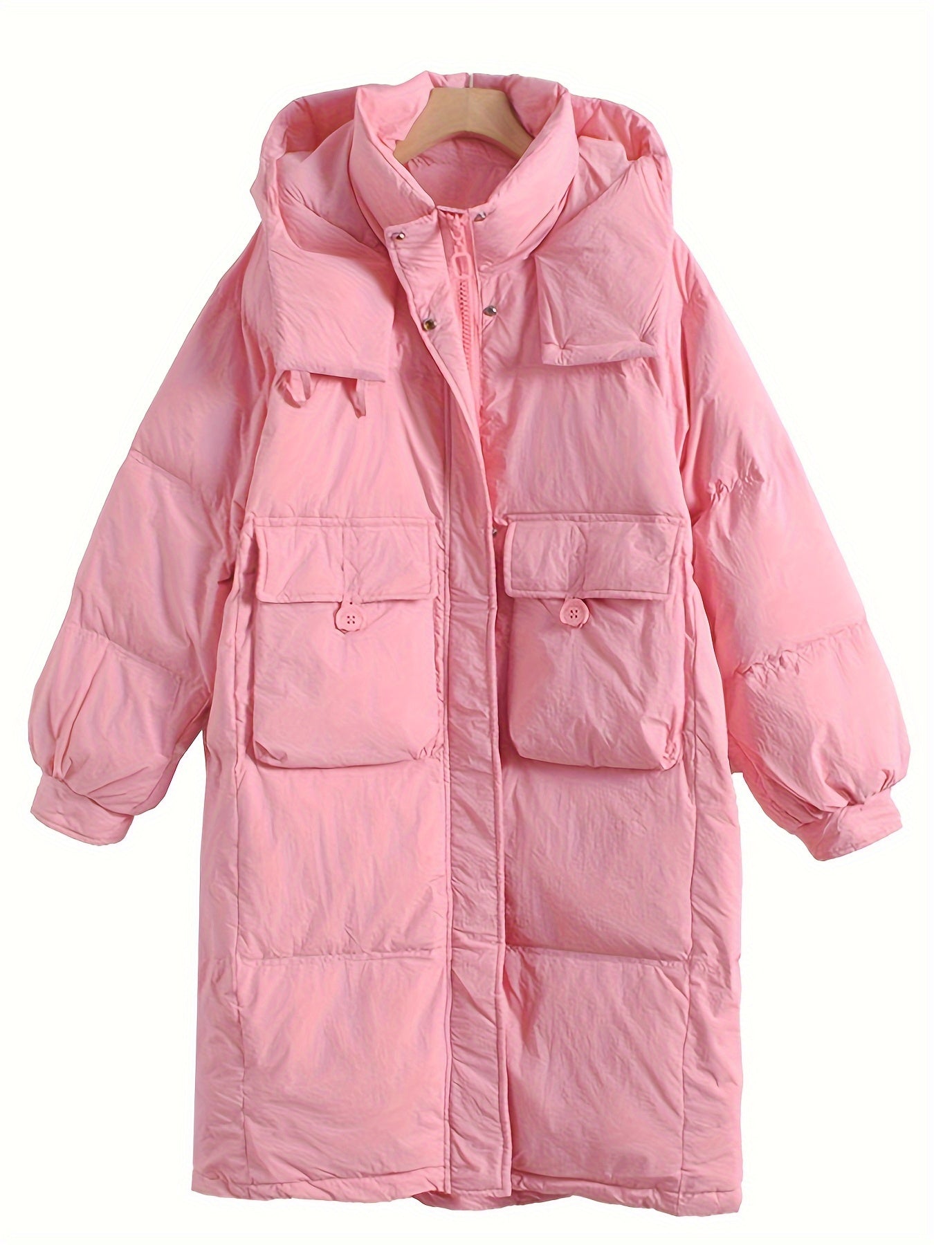 Thickened Puffer Jacket Women's Clothing